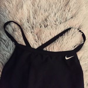 Nike one piece swim suit