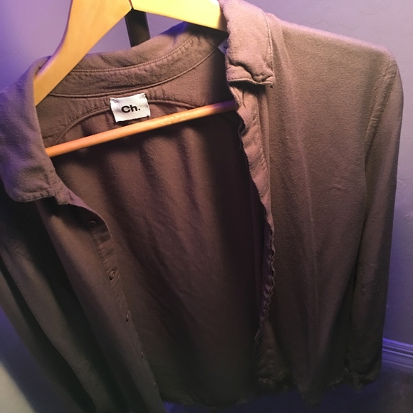 WEIGHTLESS CH. BUTTON DOWN SHIRT - Picture 2 of 5