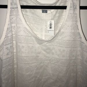 White old navy tank top