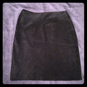 Genuine Leather Skirt