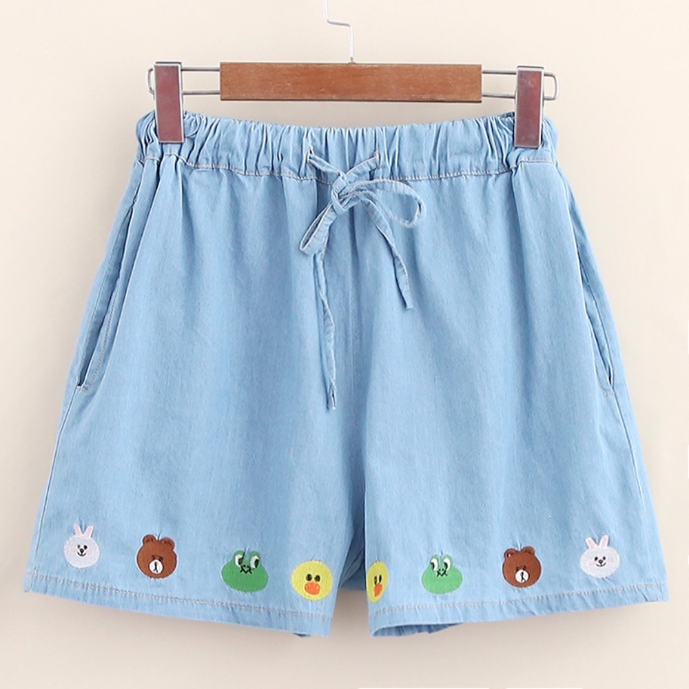 Girl's Jeans Shorts - Picture 1 of 5
