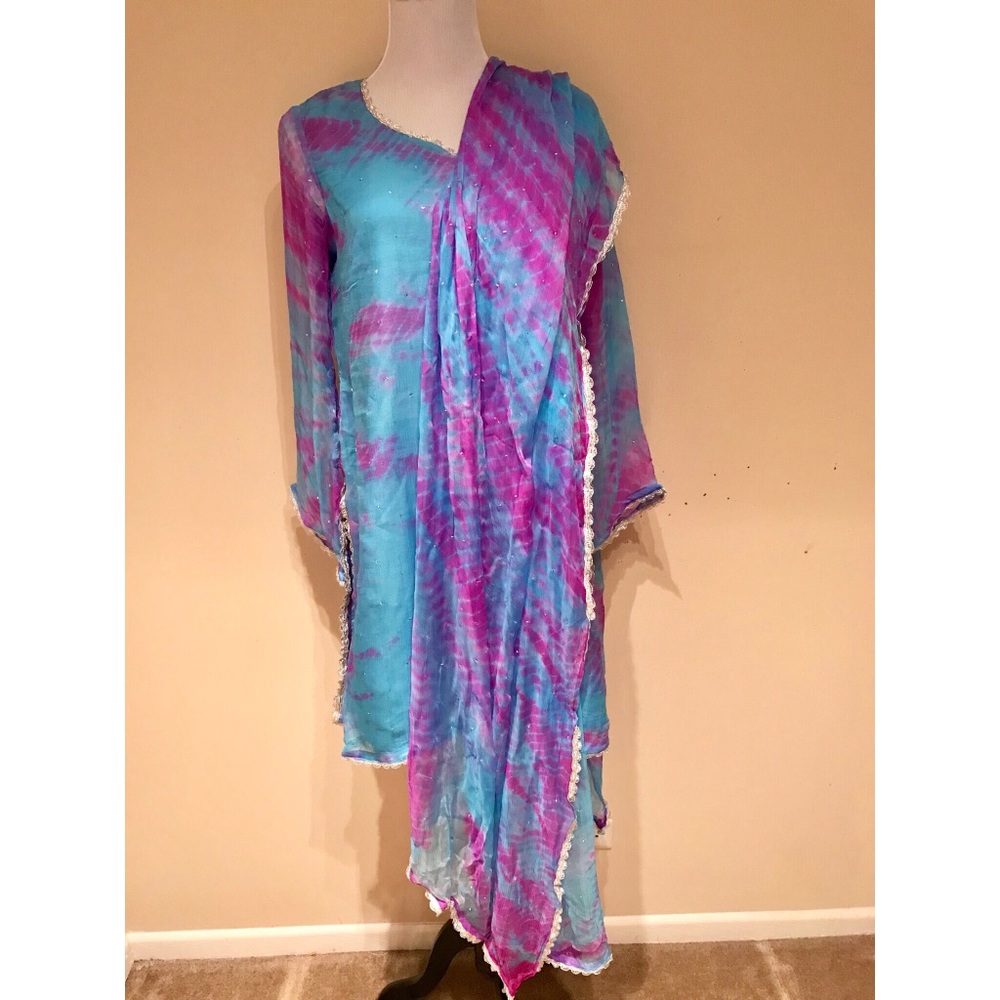 New Chiffon Salwar&Kameez Matching Dupatta