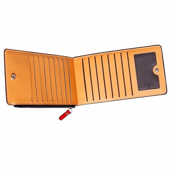 Womens Thin Multi Card Case Organizer Wallet - Picture 5 of 5