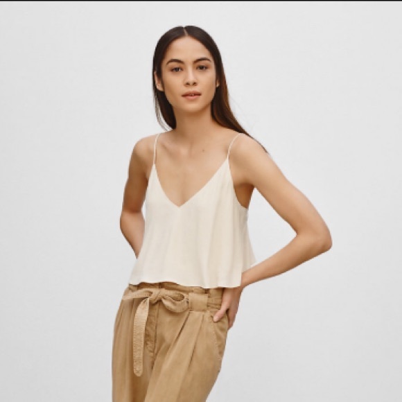 Aritzia Wilfred Free Cropped Cami - Picture 2 of 6