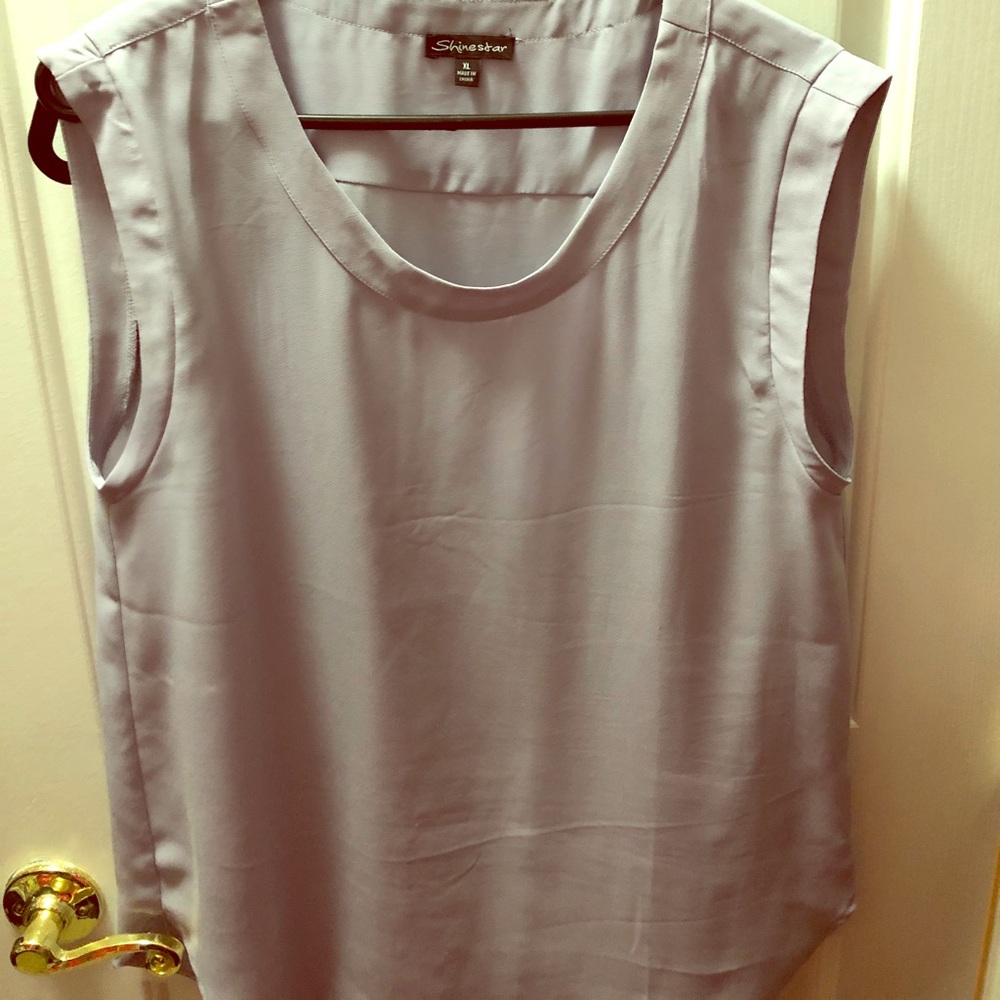 Light  lavender dressy top