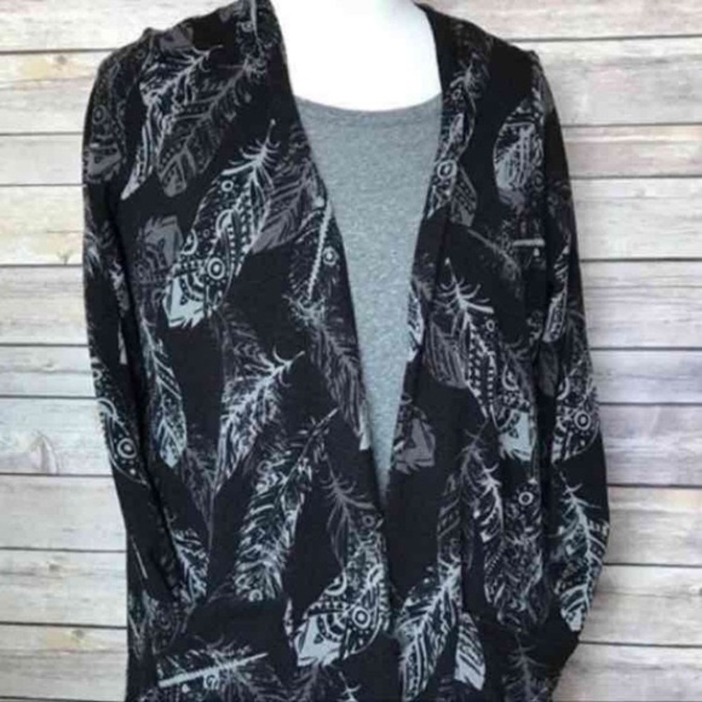 Lularoe XL Feather Sarah Duster Cardigan