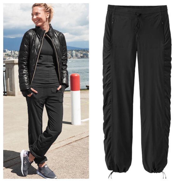athleta lined pants