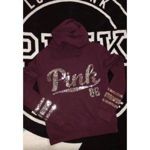 PINK Victoria’s Secret hoodie bling :)))