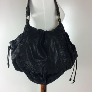 Lucky Brand Vintage Inspired Shoulder Leather Bag