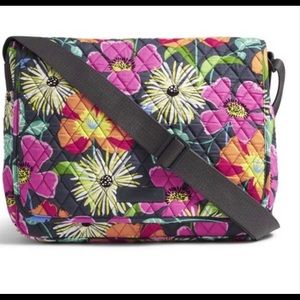Vera Bradley “Jazzy Blooms” Messenger Bag