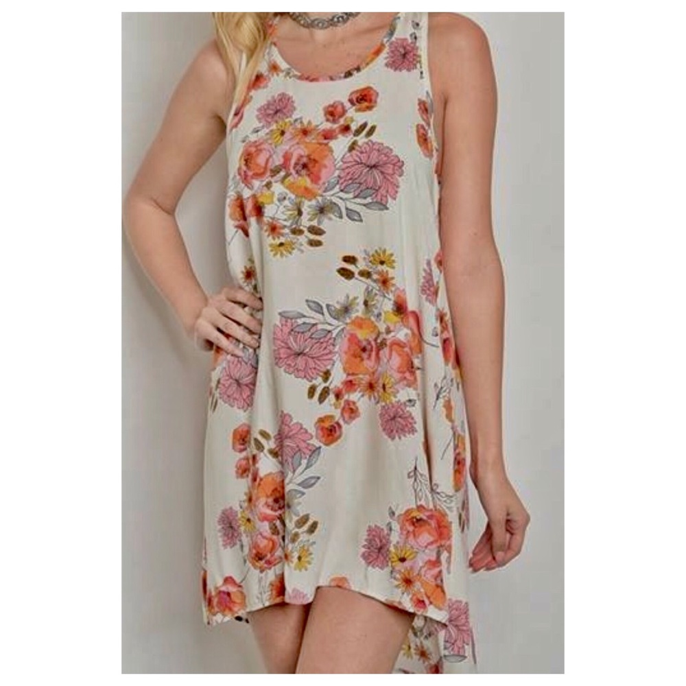 Floral Tank Dress