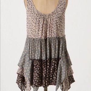 Anthropologie Edme & Esyllte floral top size 6