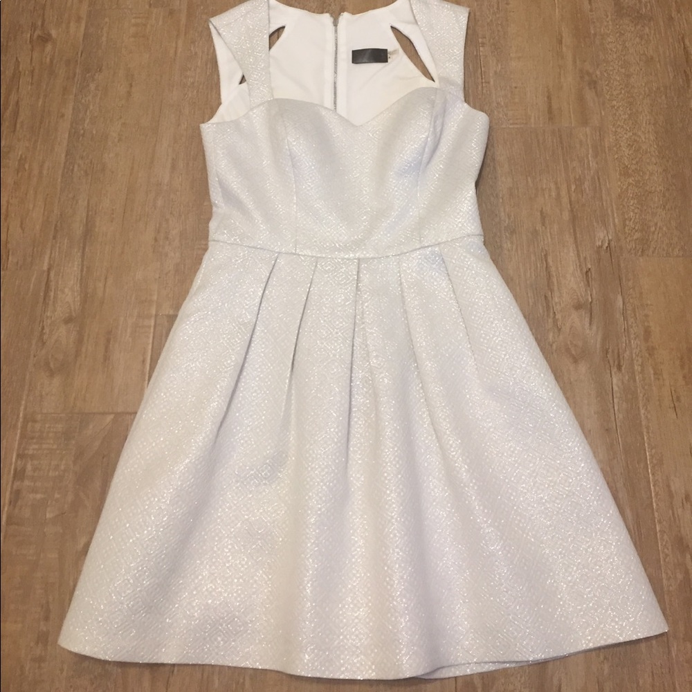 White Bridal Shower Dress