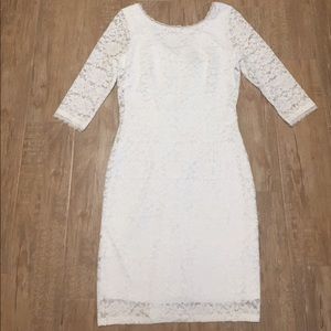 White Lace Dress