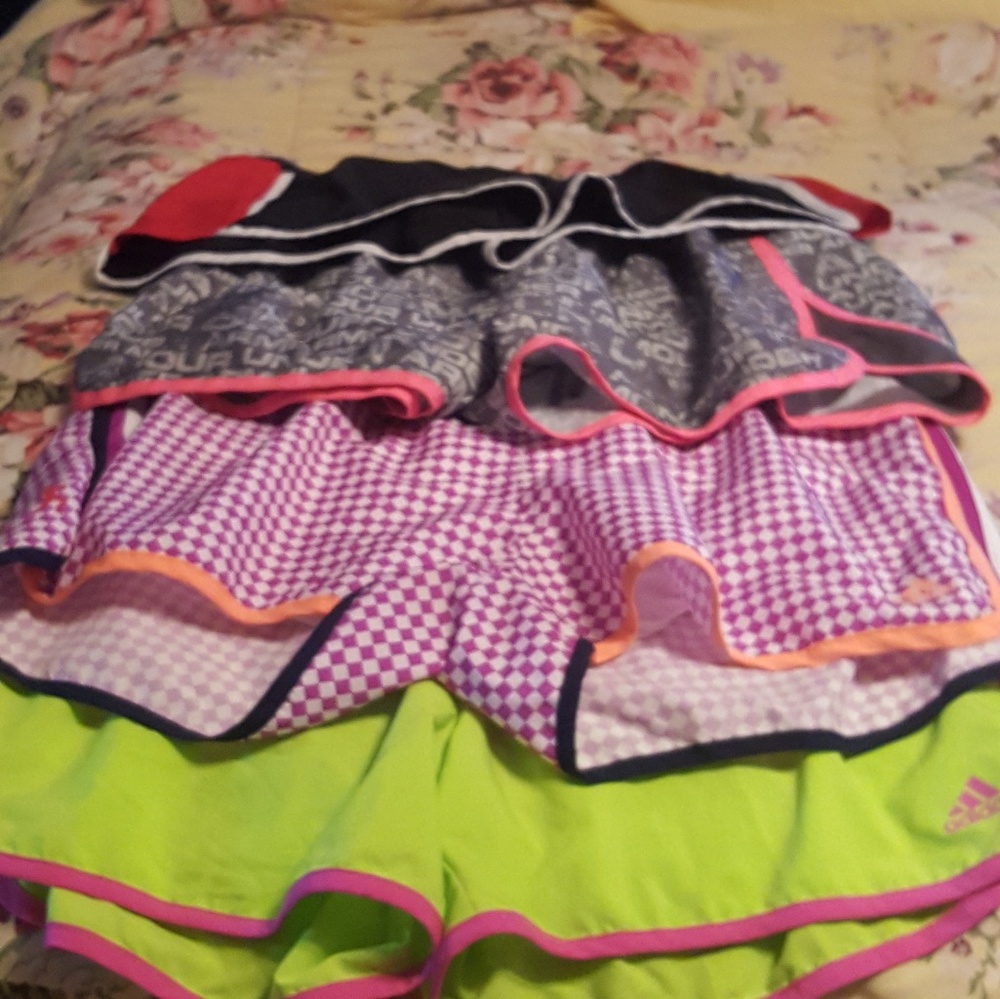 Running shorts.A lot of 4