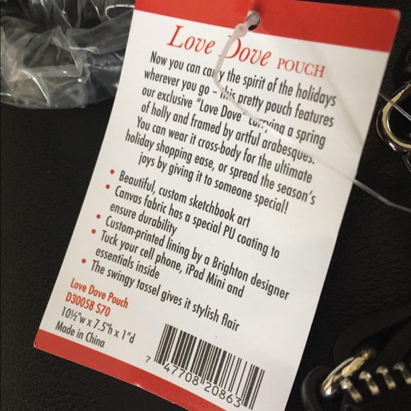 BRIGHTON LOVE DOVE Crossbody Bag - Picture 3 of 9