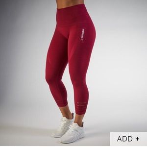 Gymshark high waisted seamless cropped leggings