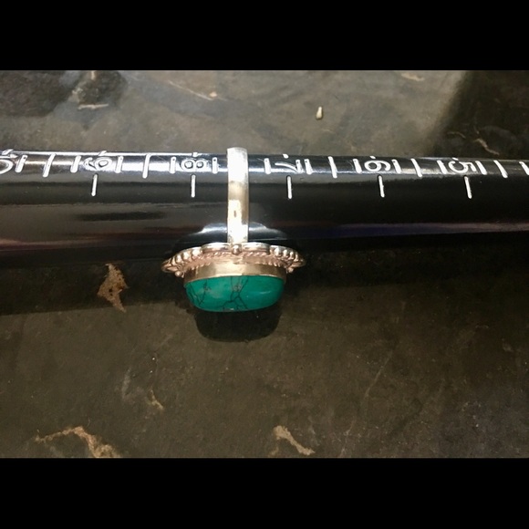 ⚜️Lovely Turquoise Ring Size 7.5⚜️ - Picture 4 of 5