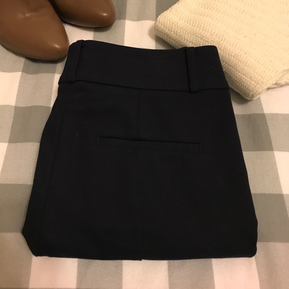 Loft Navy Blue Marissa Skinny Pants