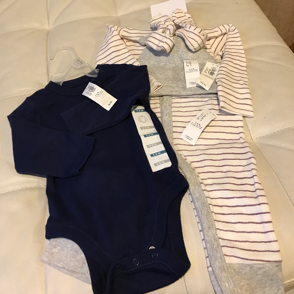 Old navy baby set, 3-6 months