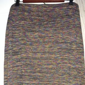 Multi color maxi skirt