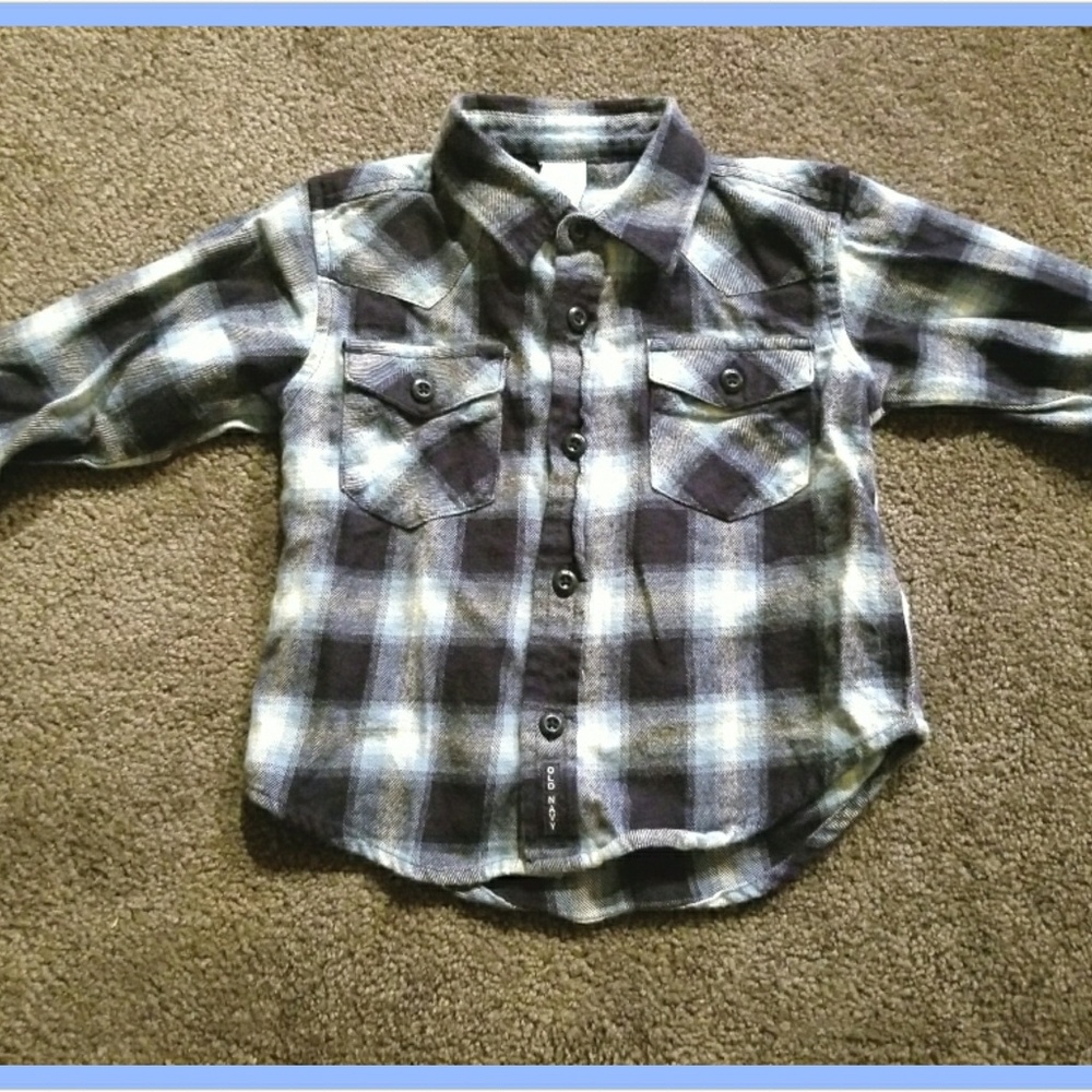 Old Navy Toddler Boy's Flannel Shirt
