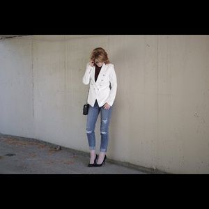 White House Black Market Distressed Jeans