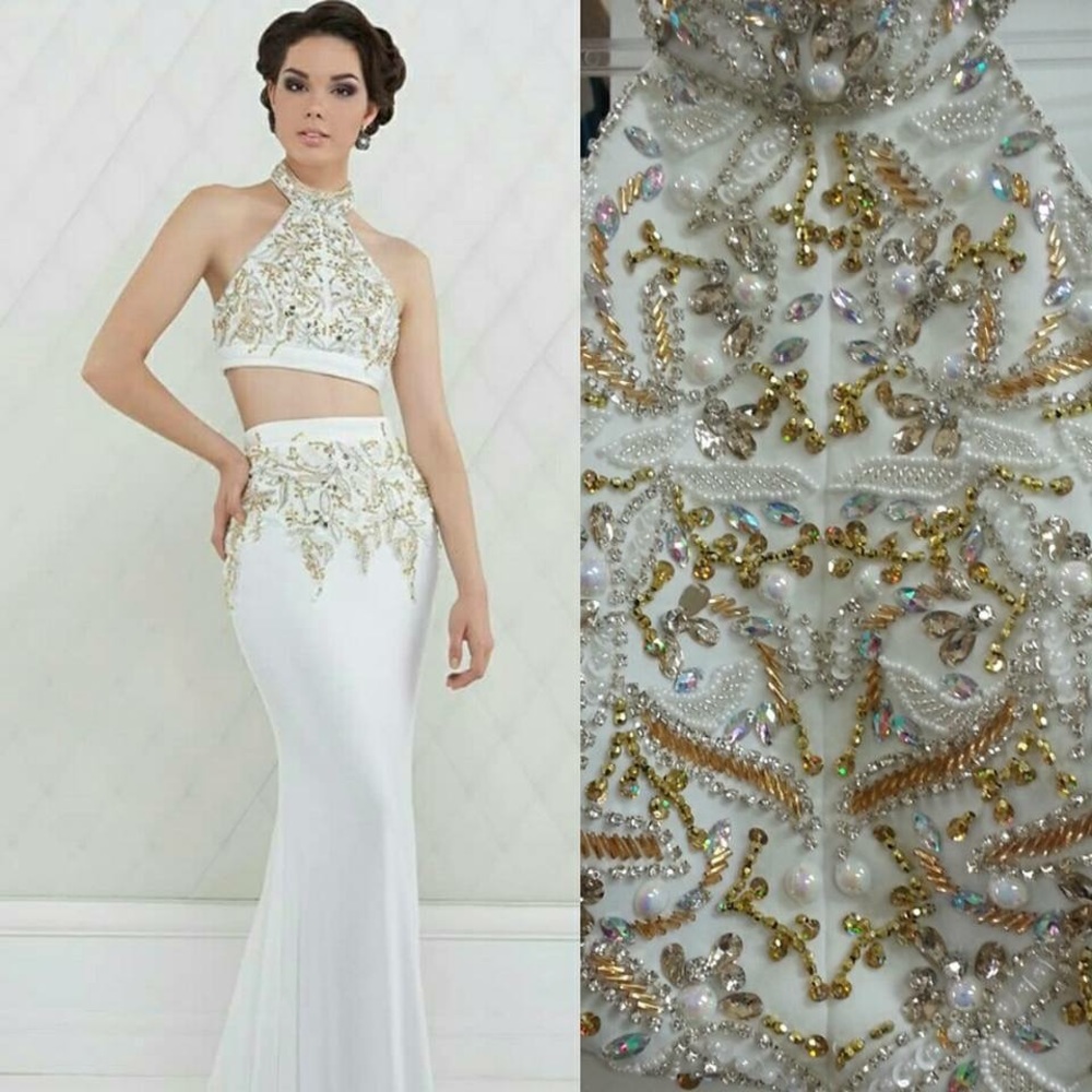 Gino Cerruti of London designer dress, Prom