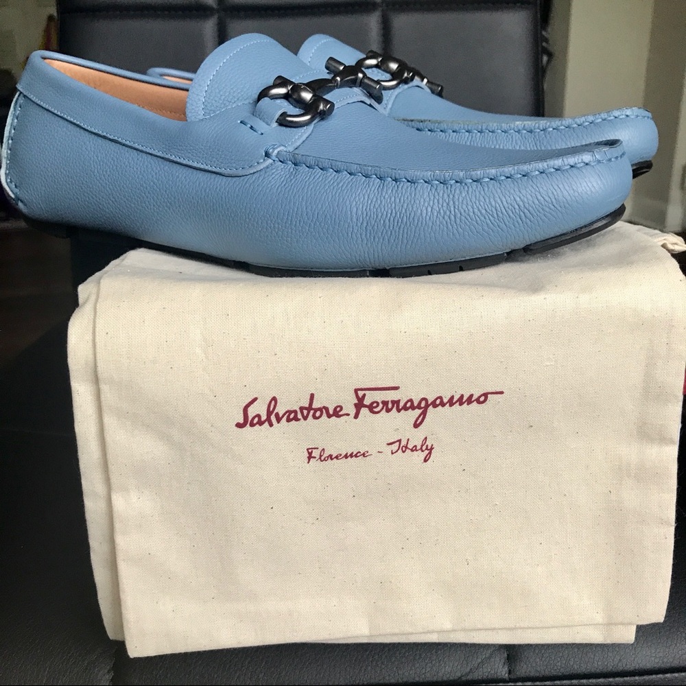 Salvatore Ferragamo Parigi Bit Driving Moccasin