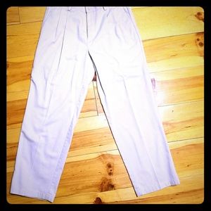 Dockers Pleated White Dress Khaki