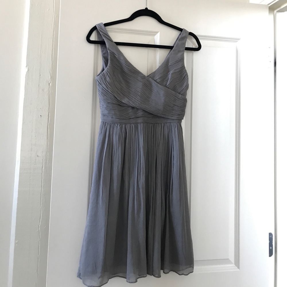 J Crew chiffon party dress never been worn.