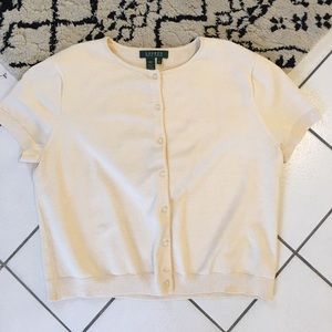 Lauren by Ralph Lauren Silk Sweater