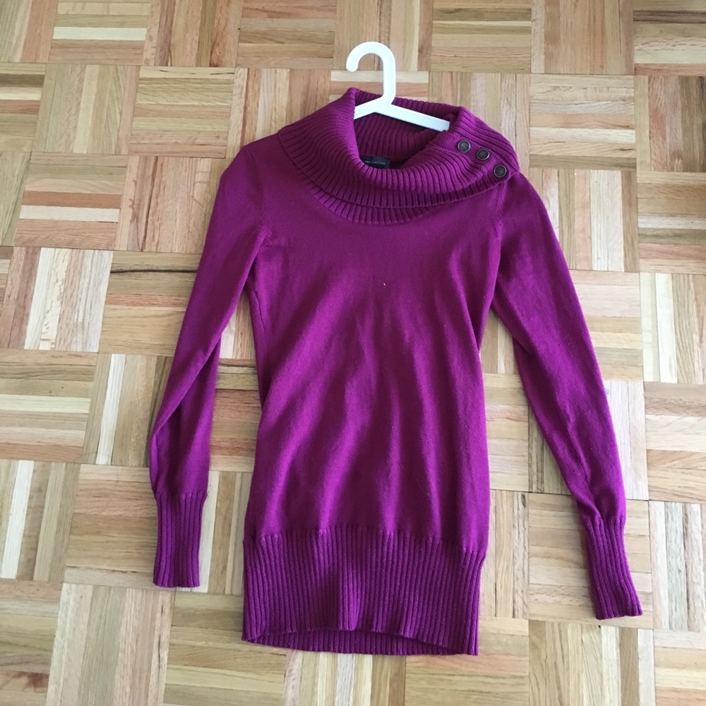 Cowl neck sweater