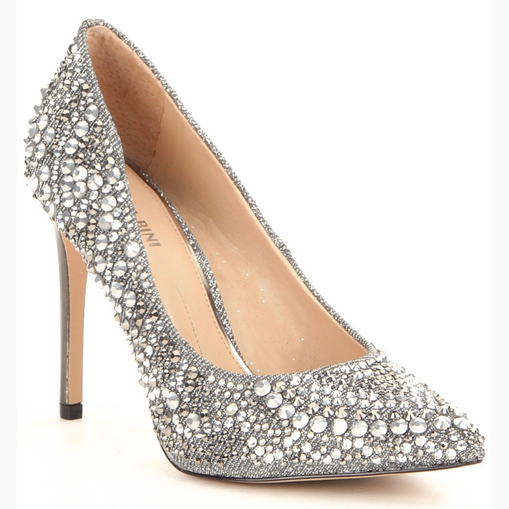 Gianni Bini Jeweled Pointy Toe Pumps