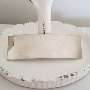 BOGO Silver Tone Barrette