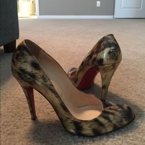 Christian Louboutin Leopard Heels