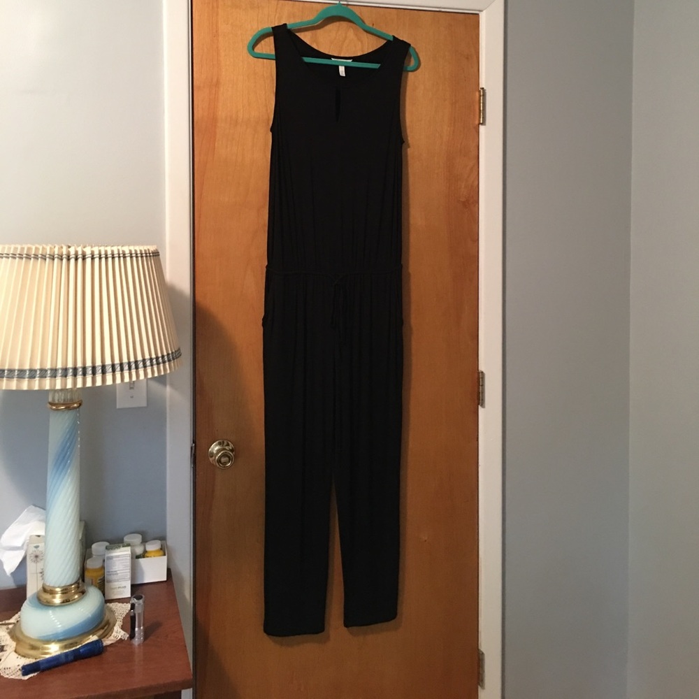 Soma black sleeveless jumpsuit