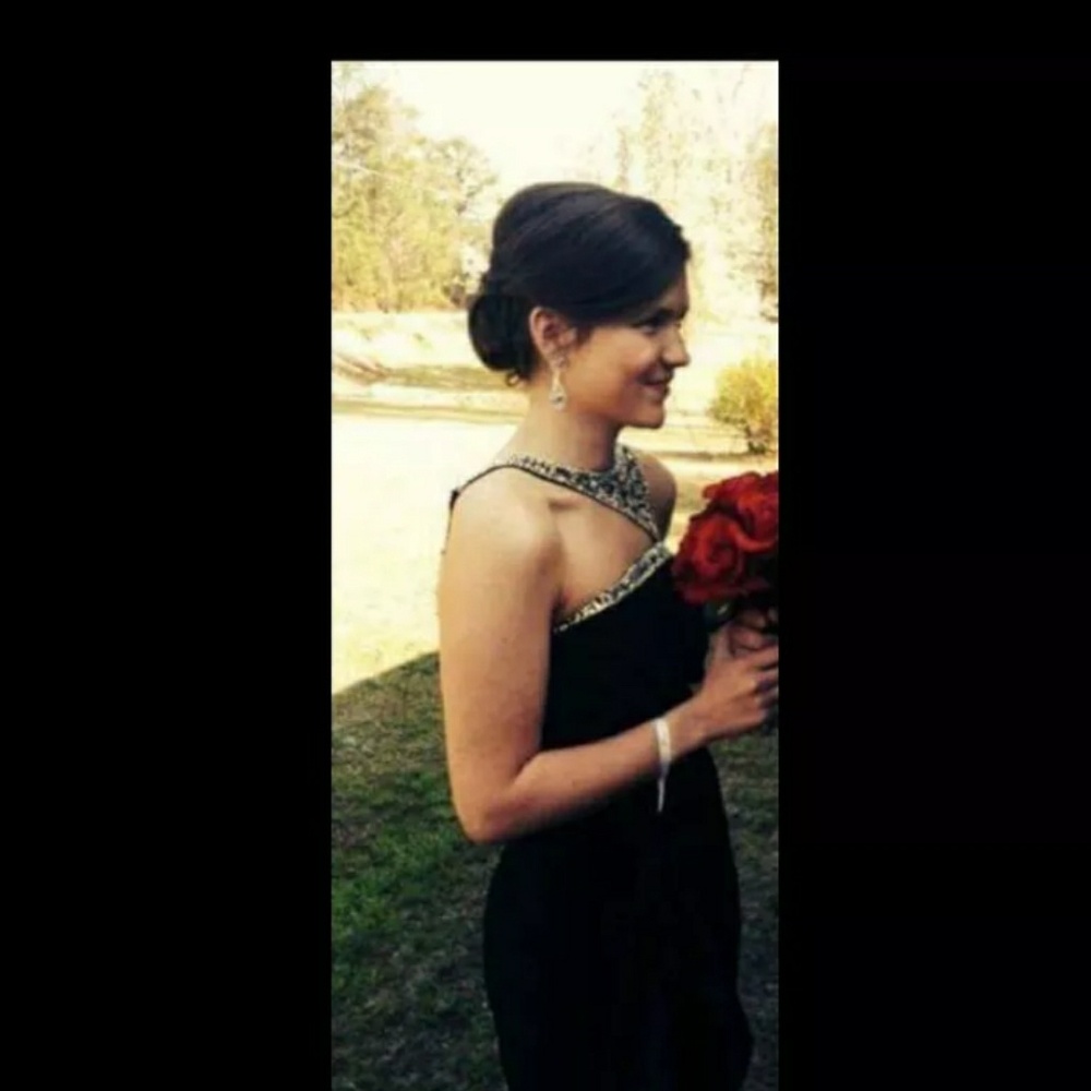 Black formal dress