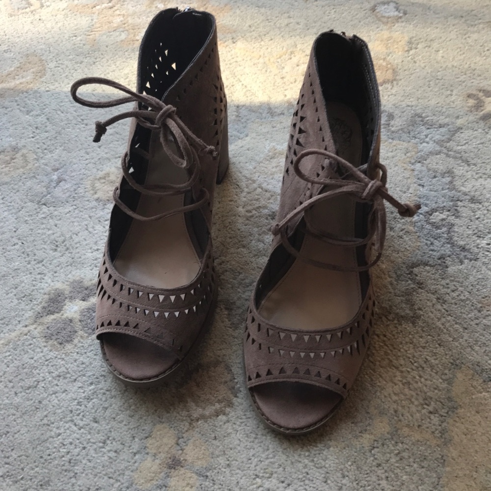 Vince Camuto Lace Up Bootie