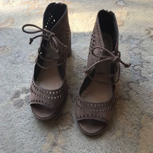 Vince Camuto Lace Up Bootie