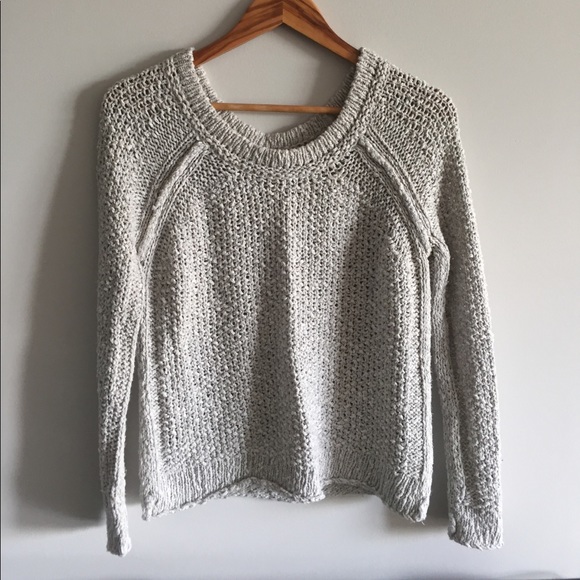 Free People Sweaters - {Free People} Gray Sweater. Size XS.