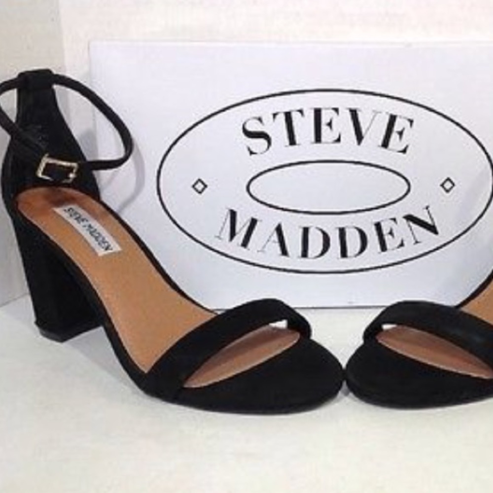 Steve Madden Declair suede block heel sandal