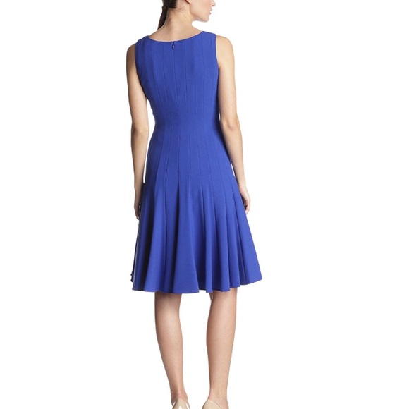 Calvin Klein Fit-And-Flare Sleeveless Dress - Picture 4 of 8