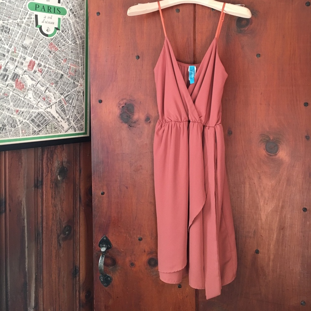 Chic Rust Dress