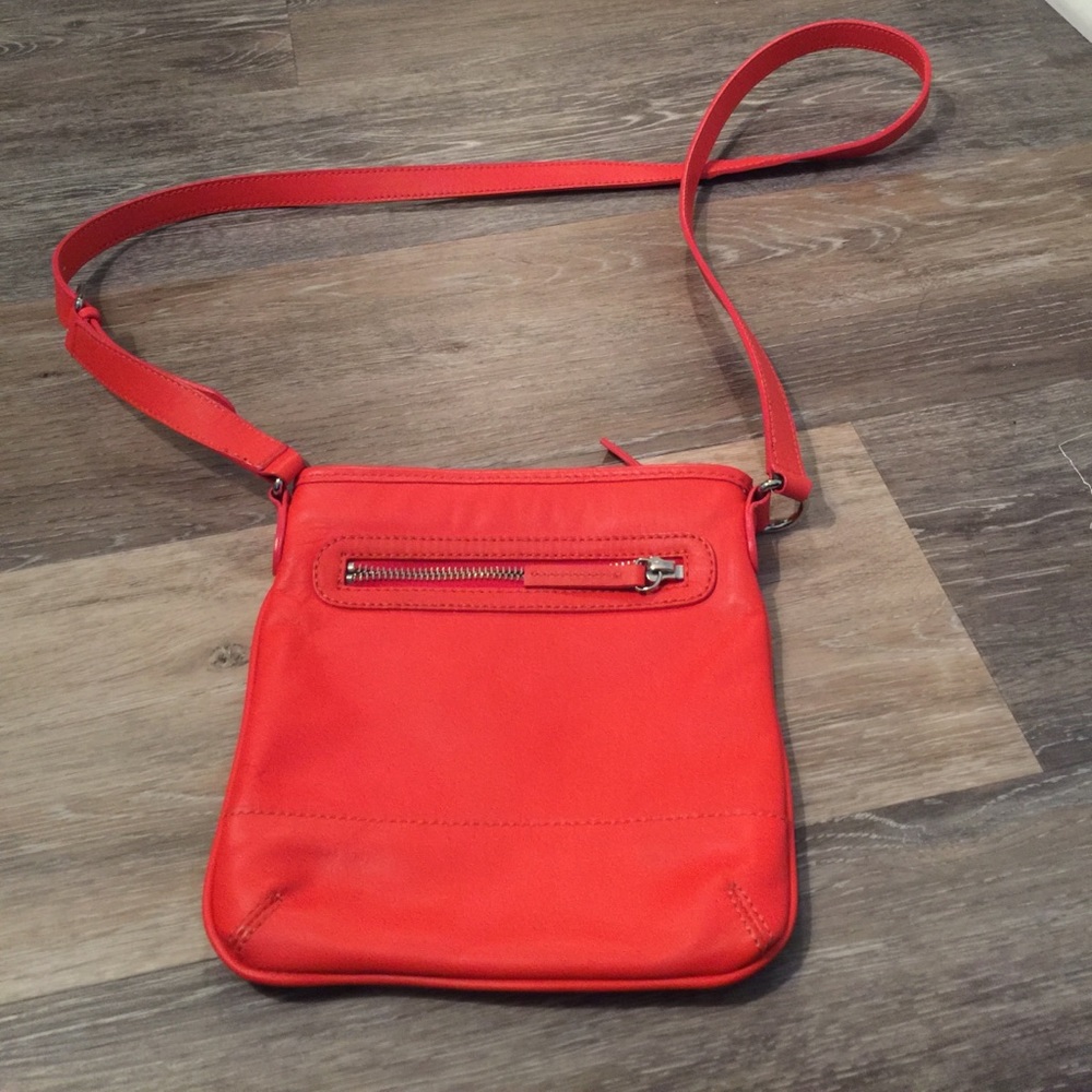 Talbots genuine leather cross body purse