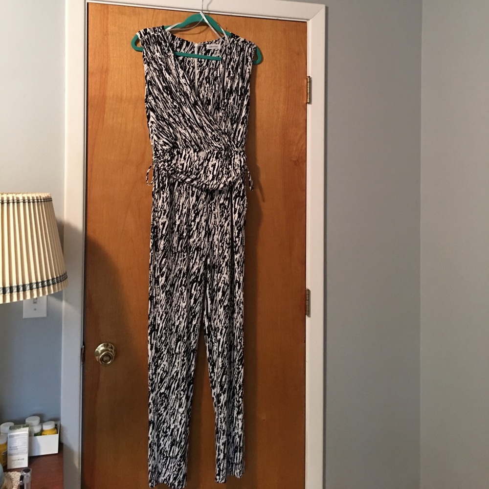 Calvin Klein sleeveless jumpsuit NWOT