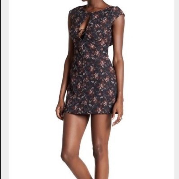 Free People Say Yes Mini Dress Size 6 NWT OB534348 - Picture 1 of 6