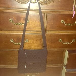 Vera Bradley Black Quilted Crossbody