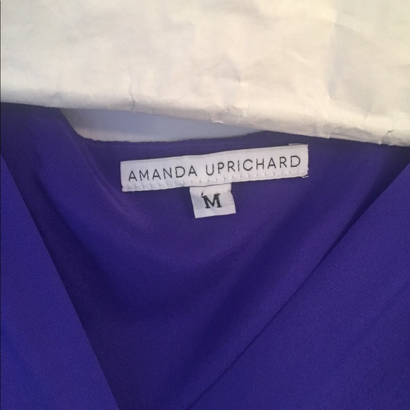 NW Amanda Uprichard sleeveless purple dress - Picture 4 of 4