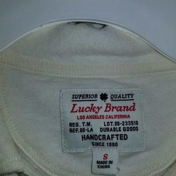 Men's Lucky Brand  Button-less Polo - Picture 3 of 4